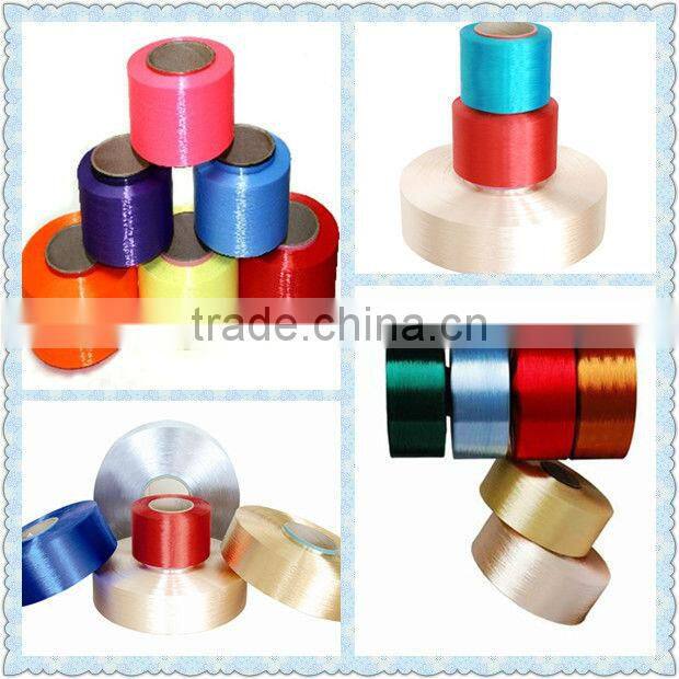 polyester monofilament,100% polyester dope dyed yarn FDY