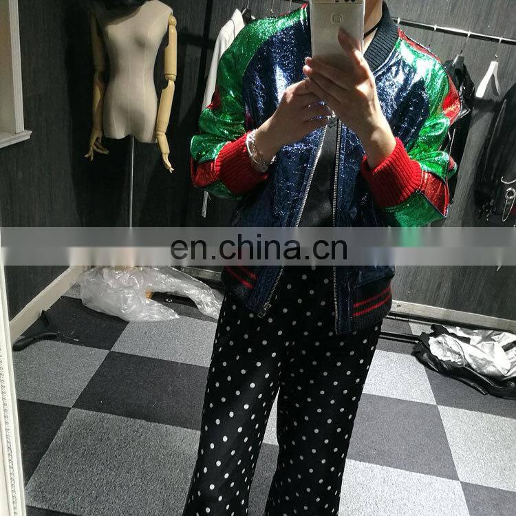 Fashion Clothes Slim Fit Women Leather Jacket Wholesale Leather Fashion Jacket