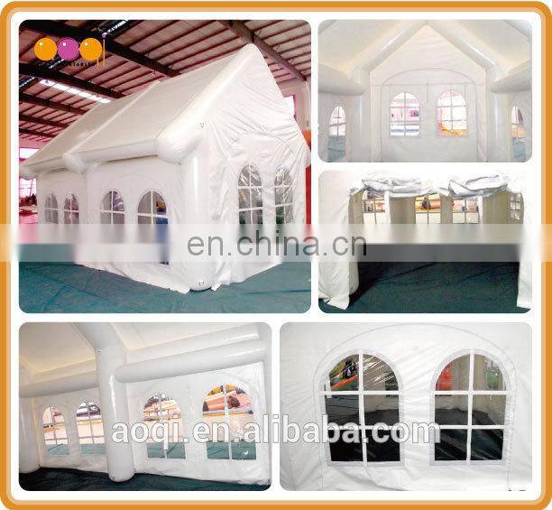 2015 commercial use outdoor sealed inflatable white house tent for wedding