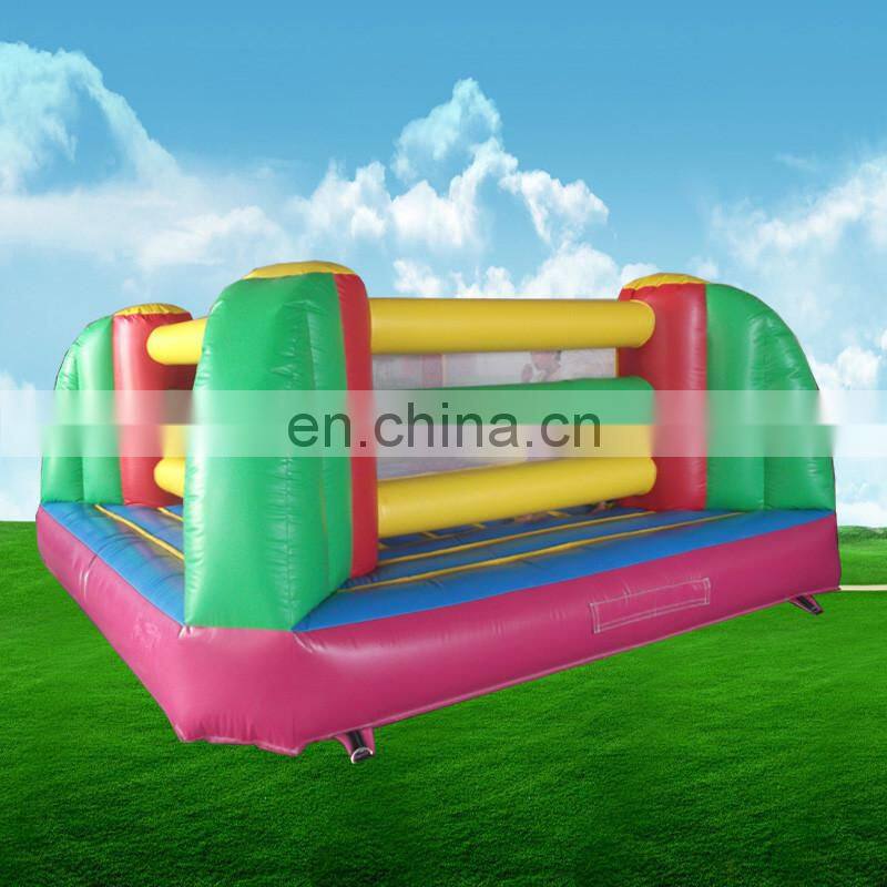 High quality kids and adults sport game inflatable boxing ring arena,inflatable bounce house