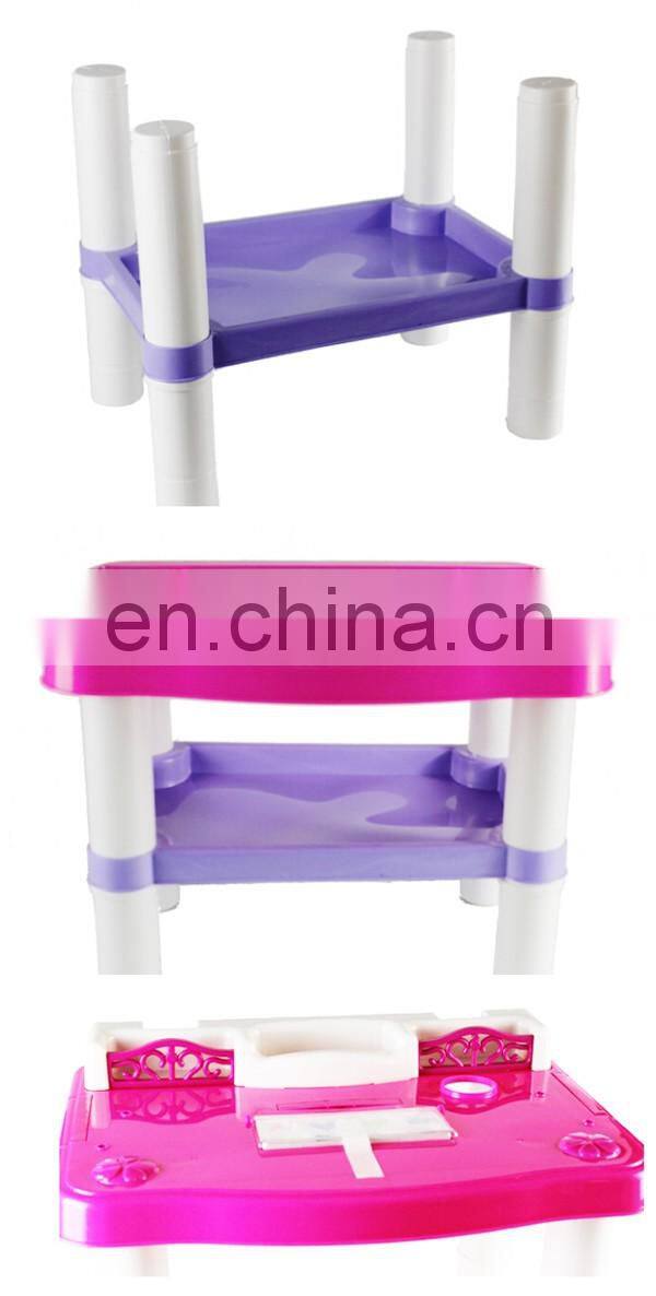 Kids dresser pretend play toy set with music and light