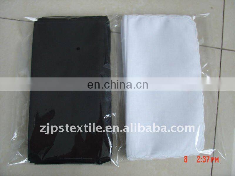 2011 fashion men's 100% cotton solid handkerchiefs