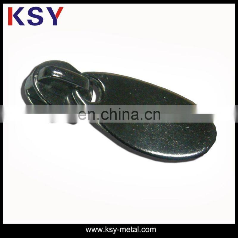 New designed gold colour zipper puller metal for shirt