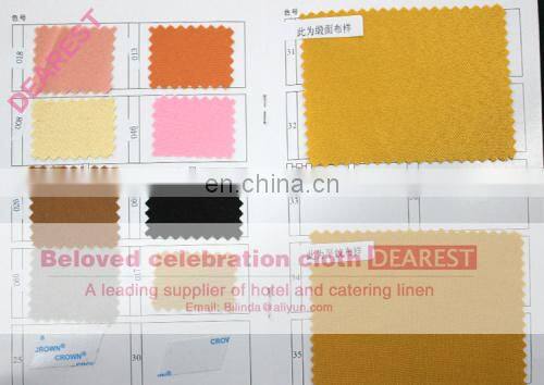 Cheap price pink wedding table cloths Wholesale polyester plain round table cloth