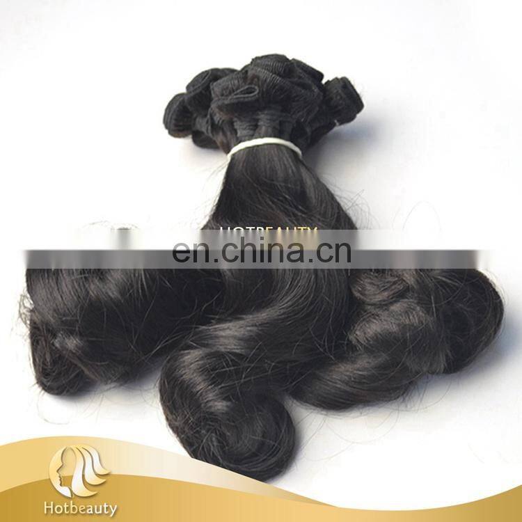 Hot Beauty Hair unprocessed bulk bouncy magic indian grade 8a virgin hair for black women