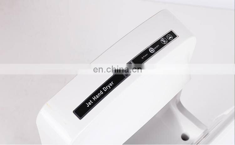 China automatic jet air hand dryer for home and public place