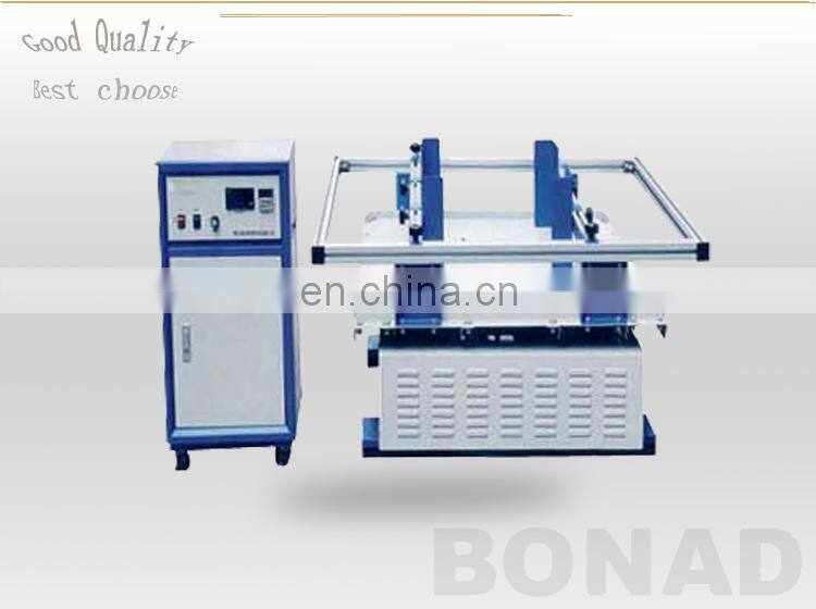 Motor transport simulation shake table ,testing chamber