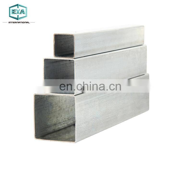 china factory Hot dip galvanized 200x200 mm square hollow steel tube pipe price per kg in stock