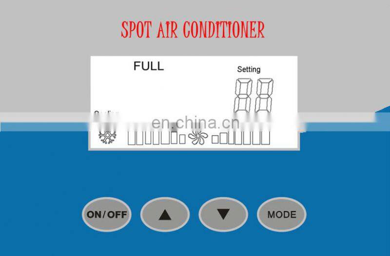 Industrial Use Outdoor Refrigerant Compressor Mobile Portable Spot Air Conditioner