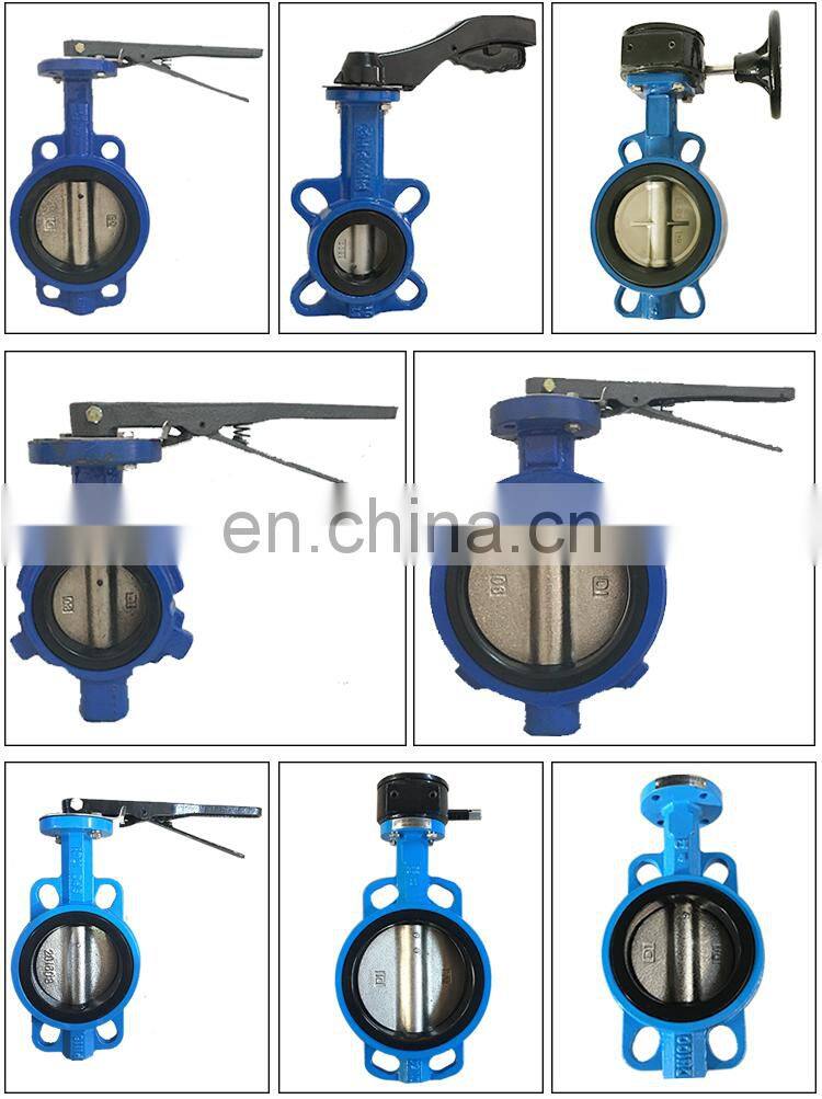 API Double flange energy concentric saving butterfly valve d.i.