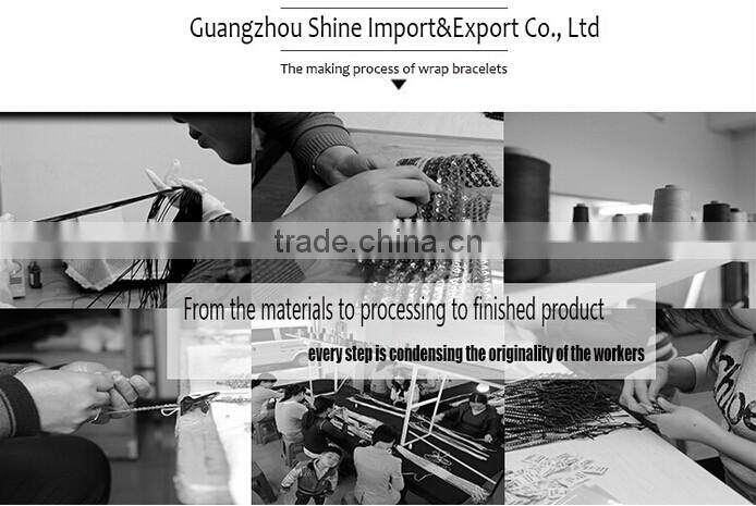 FULL-0315 Natural quartz different bracelet Facet stone bead bracelet