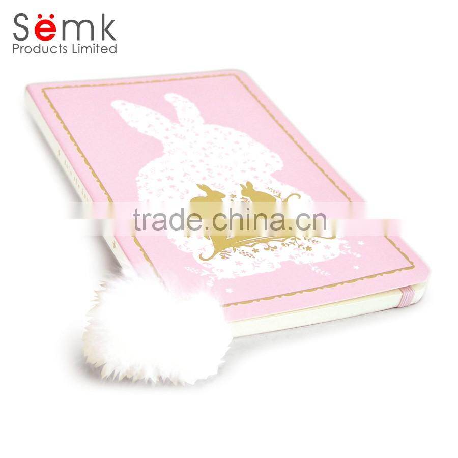 China factory custom made cute kids hardcover school paper notebook