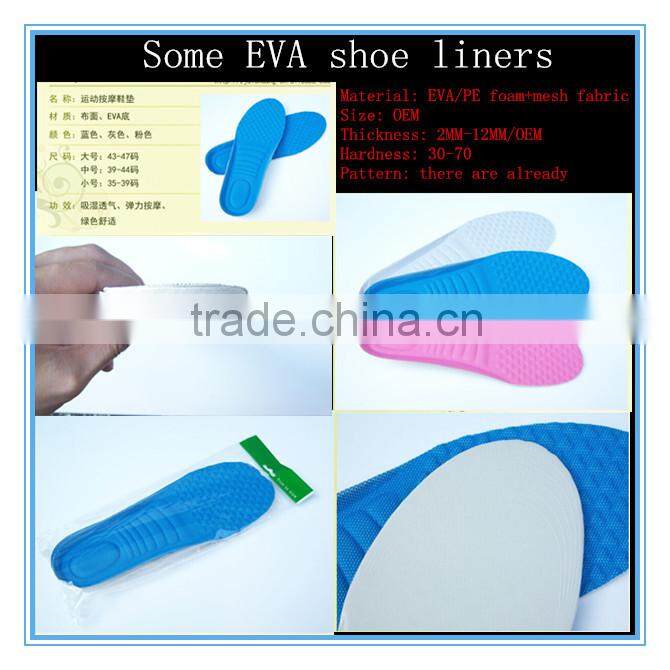 Arch support PU shoe insole/soft shoe insole