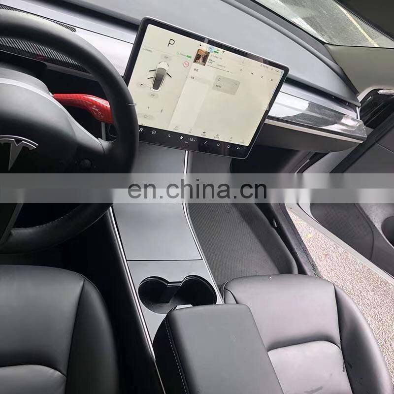 Car Central Control Panel Sticker For Tesla Model 3 Accessories Interior Style Auto Protective Film Car Accessories