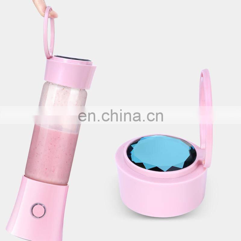 480ML Portable Juice Blender 6 Blades USB Portable Blender Juicer
