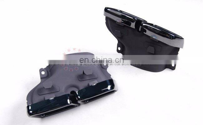 GLE63 diffuser for GLE Class W166 SUV to GLE63 style diffuser with exhaust tips
