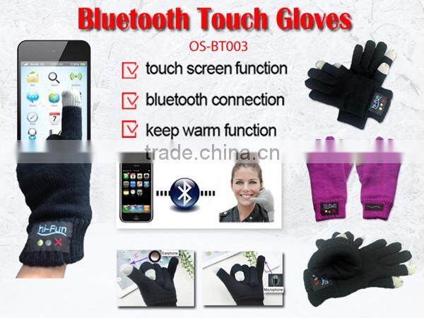 OS-BT002 Bluetooth Gloves Call with Virbration