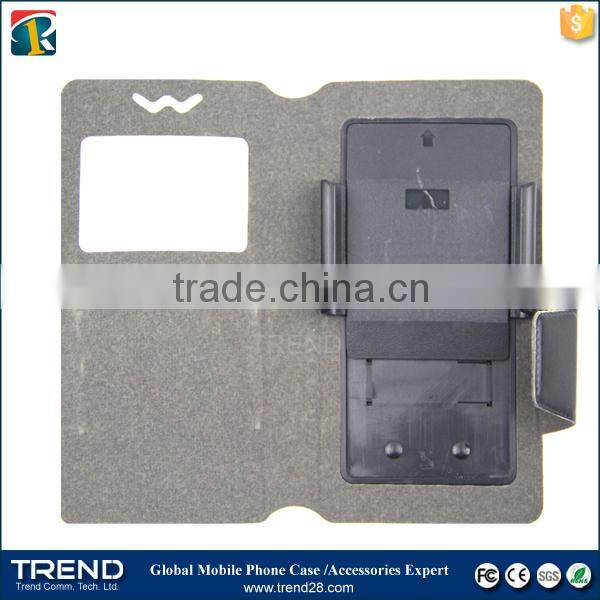 universal kickstand wallet leather case for cell iphone