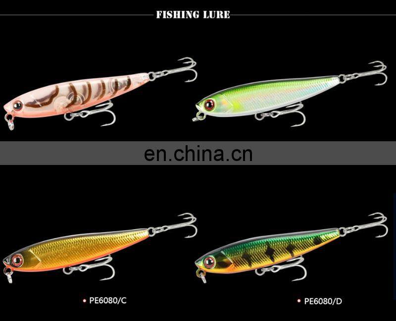 New Colors 55mm 3.5g Bass Hooks Crankbait Tackle Isca Artificial Para Pesca Sinking Pencil Lures