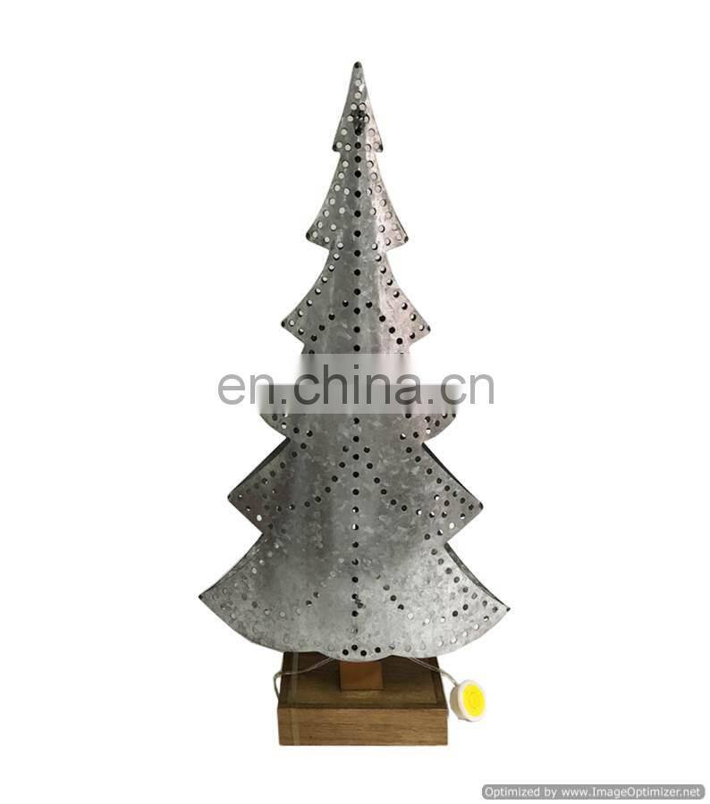 Christmas iron weir black tree