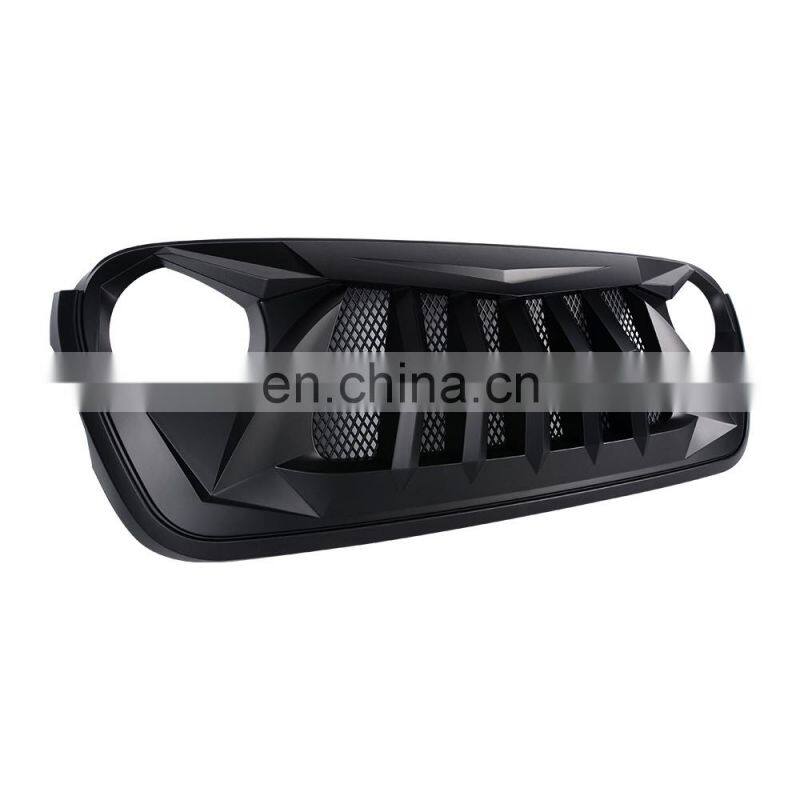 4*4 Off road parts ABS grille for Jeep wrangler JL 18+ Grille cover for Jeep wrangler accessories