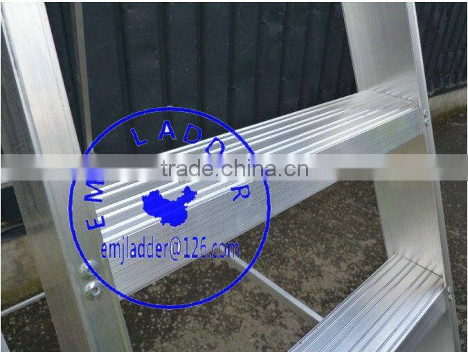 4 Step Industrial Swingback Builders Steps / Step Ladders