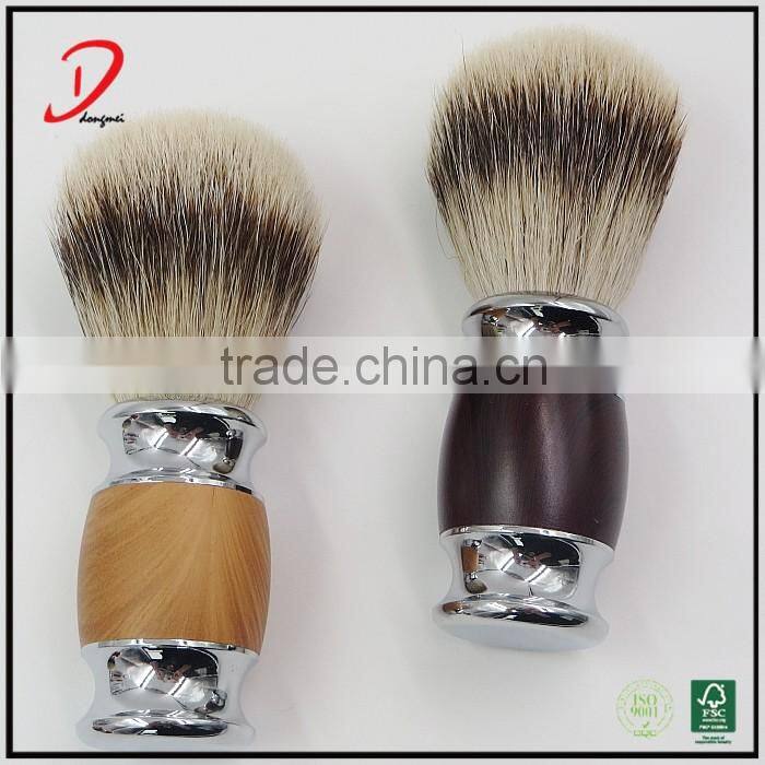 2016 high quality metal handle shaving brush,customized badger hair knots shaving brush