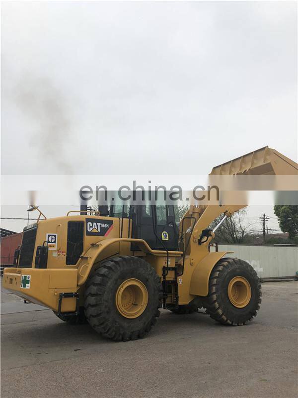 2019 model Caterpillar 966h wheel loader, used caterpillar machines in Shanghai China