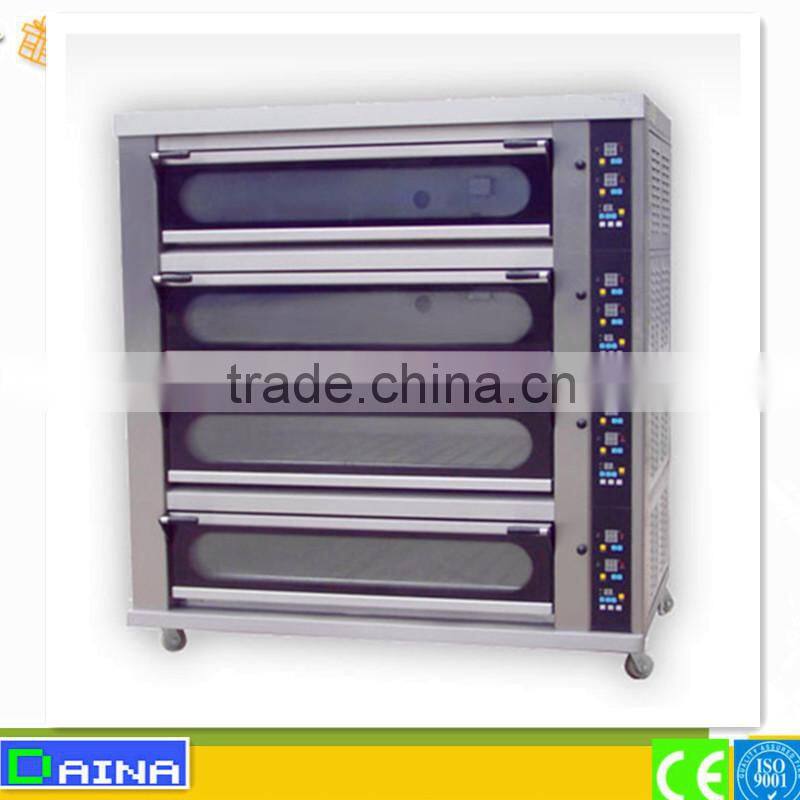 electric / gas oven steam deck pizza oven stone