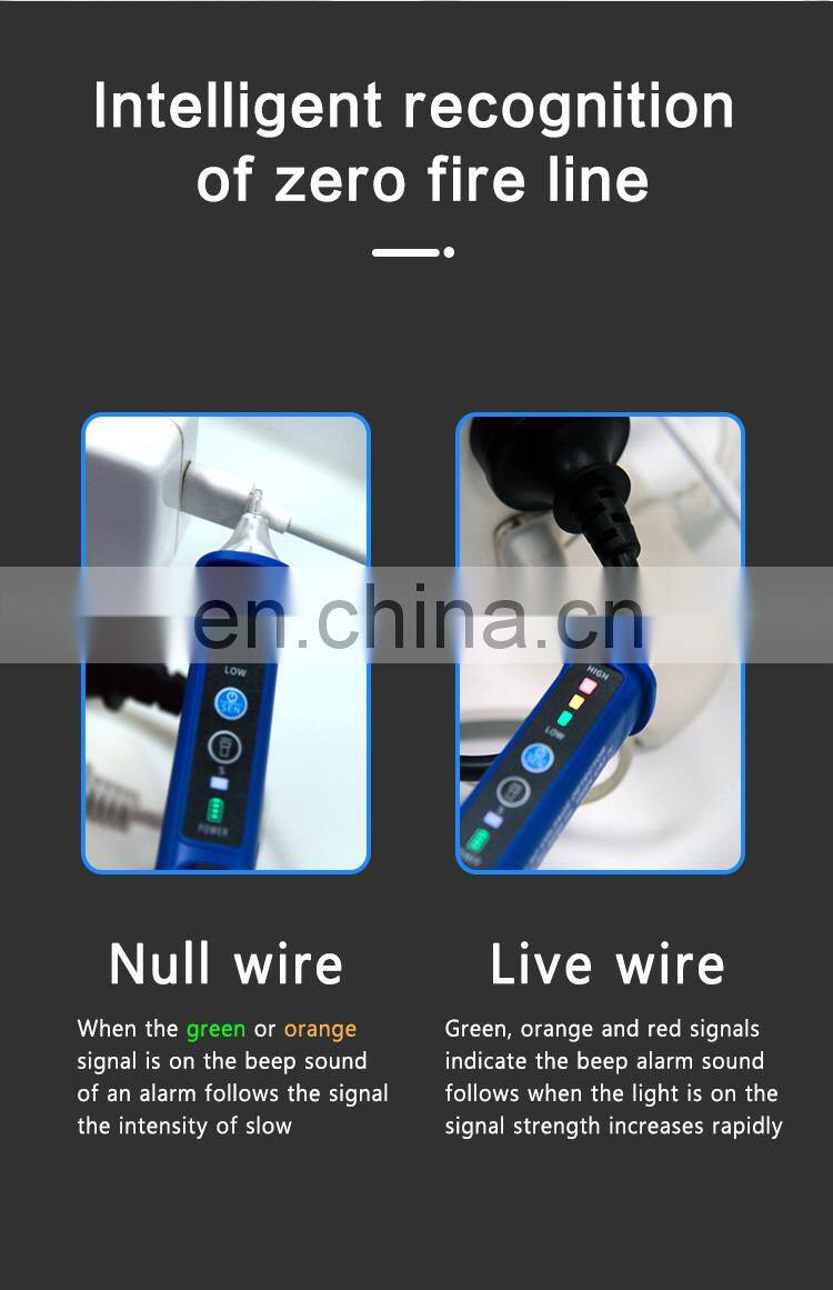 Convenient To Carry Non-contact Multi-function Digital Display Voltage Test Pen