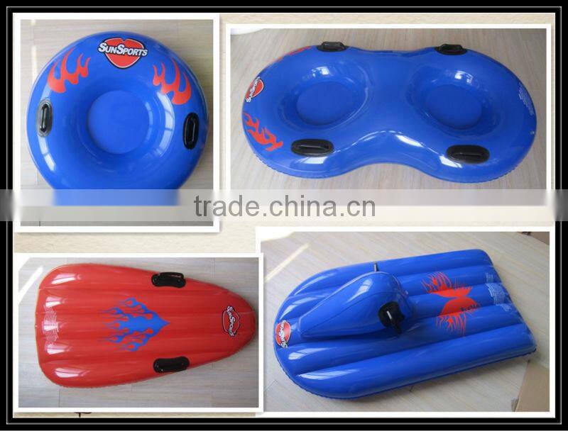 2015 hot inflatable snow sled ring