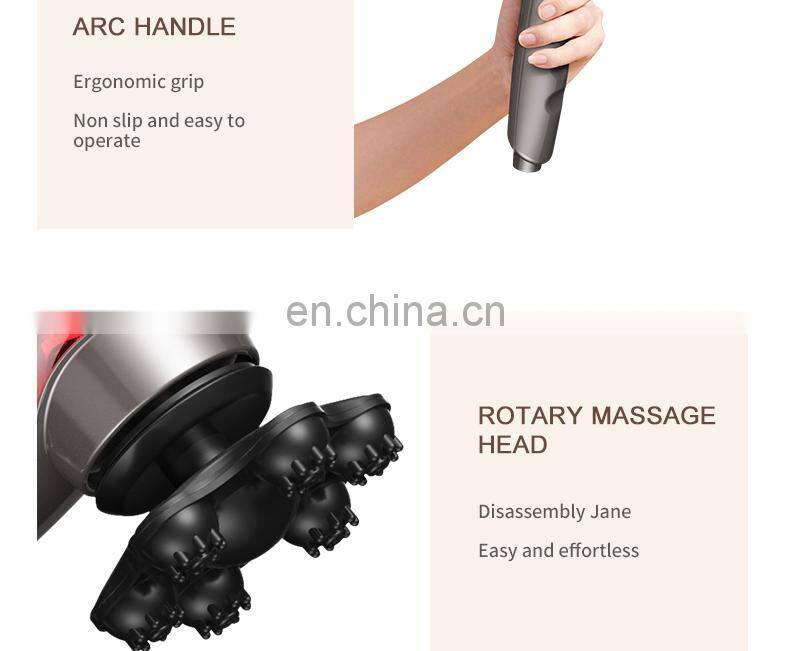 L11C High quality multifunction wireless charing massage hammer rechargeable massage stick