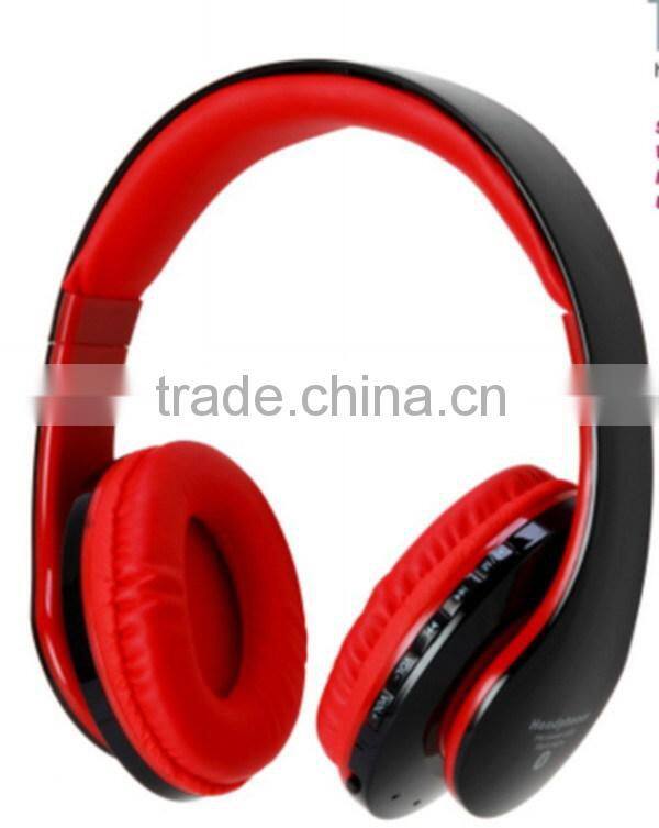Good quality antique fashion wired headphone with microphone