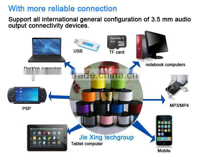 2013 new S10 bluetooth mini speaker manual usb mini speaker