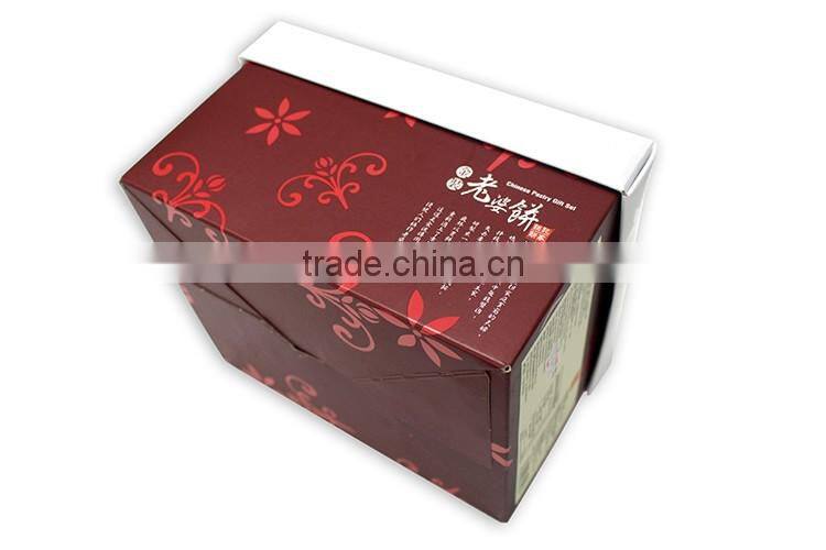Recycled Cardboard Folding Brown Kraft Paper cardboard cake box for packing