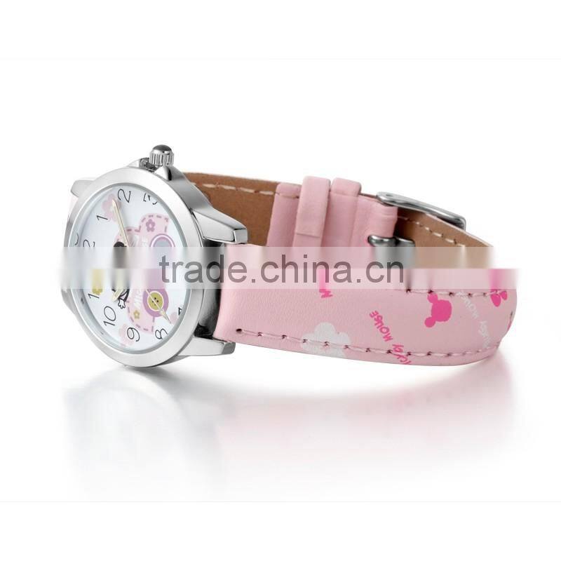 shenzhen watch factory disney license watches clean look kids watch 2016 new