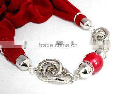 new style fashion knitting necklace jewelry scarf