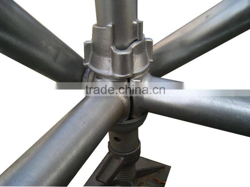 Steel Cuplock Scaffolding for Construction, Heavy Load Cuplock Scaffold System for sale