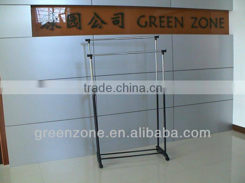 Coat Rack PP CASTERS CHROME PLATING