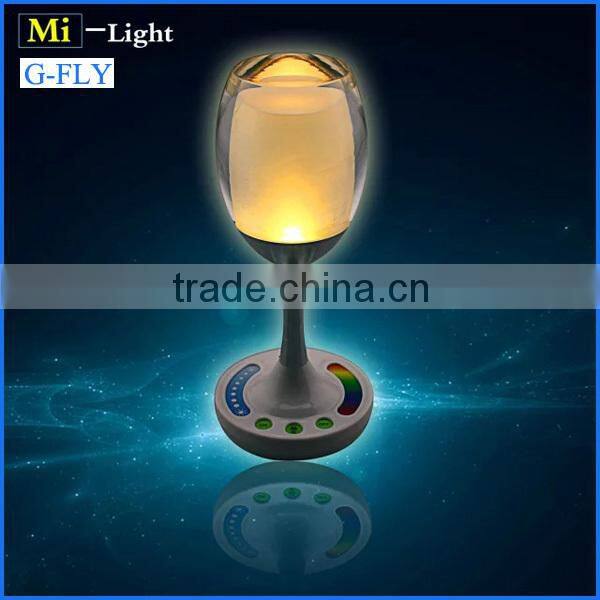 Best selling led party bulb romantic wine cup light gift usb charger wifi control wireless rgb led light