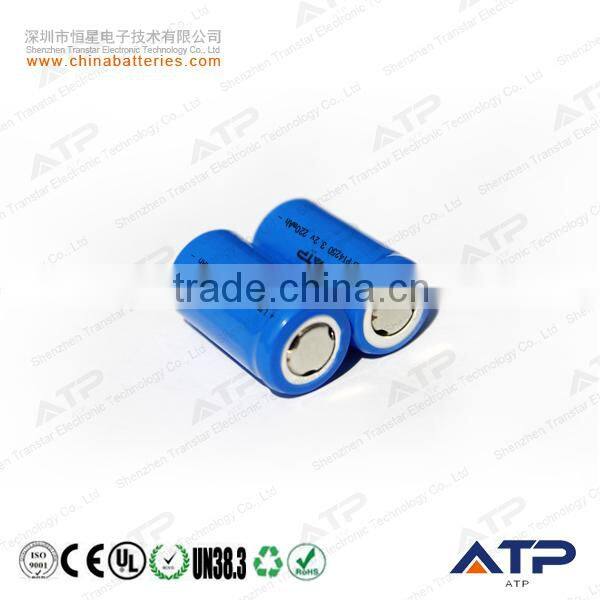 Wholesale 3.2v 180mAh Rechargeable Battery 14250 / Lithium iron Phosphate Battery