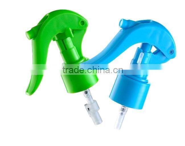 24/410 Hot Sale PP Green Plastic Mini Trigger for Liquid/Trigger Sprayer(WK-39-2)