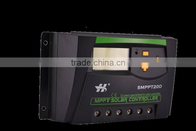 Hot Selling PWM Cheap power 20a 12v 24v solar charge controller