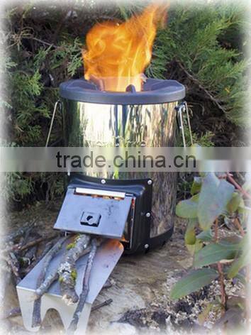 dragon series outdoor camping rocket stove filed dragon