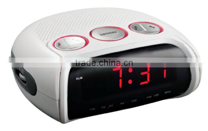 Good Look CE/ ROHS 0.6" LED Display Digital PLL Alarm Clock Radio