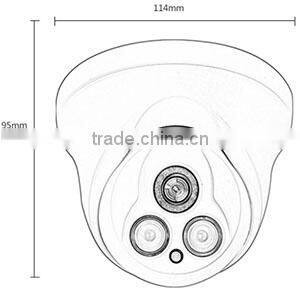 China factory direct sale 720p Professional cctv hd dome ahd camera