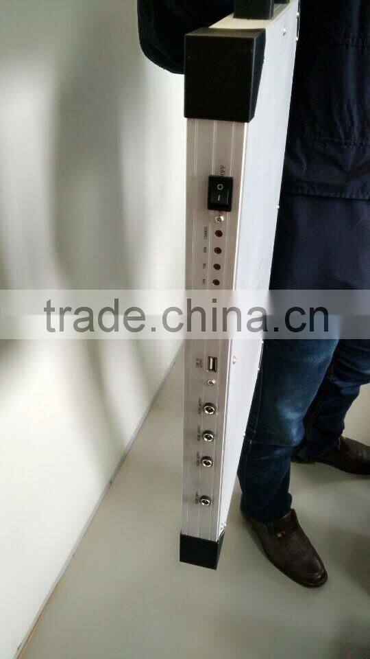 20W intergrated lithium ion battery solar generator, portable solar power system,off grid solar system