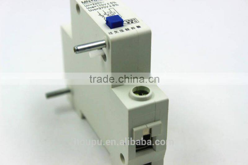 MV+MN automatic reset remote circuit breaker auxiliary switch
