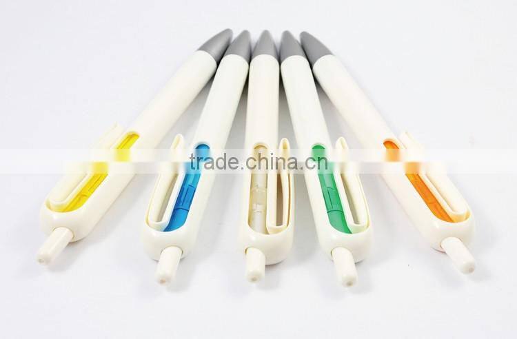 Hot selling wholesale ingenious creative economical classic modern white parker plastic gift pen