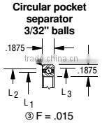 KA090AR0 Reail-silm Thin-section bearings (9x9.5x0.25 inch) High precision Thin-section bearings